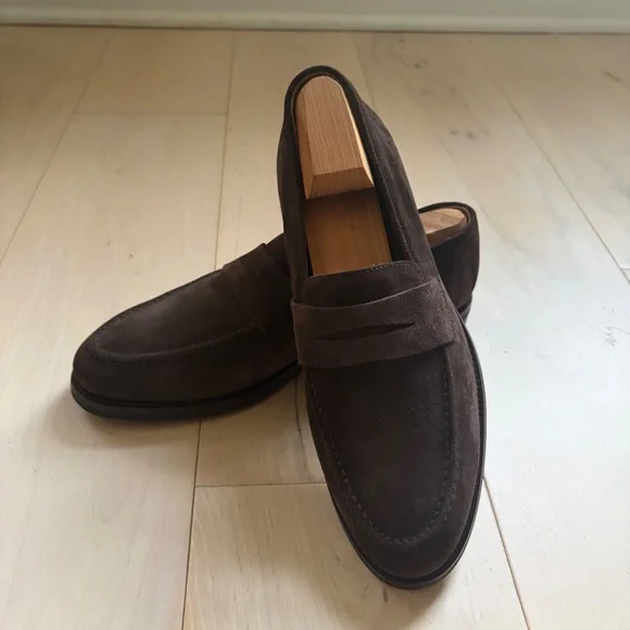 Velasca | Rizzadin Penny Loafer (Dark Brown Suede) - Picture 3 of 4